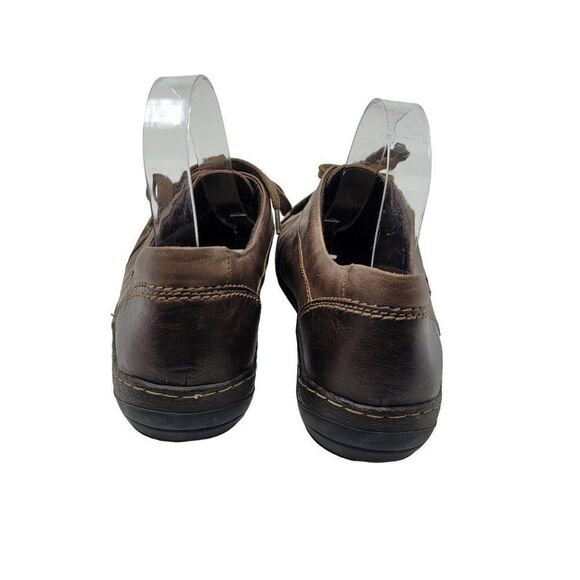 Mephisto Mobils Leather Air-Relax Lace Up Shoes 10 Brown Distressed Sneaker - Picture 6 of 10